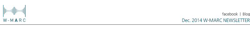 W-MARC / Dec.2014 W-MARC NEWSLETTER